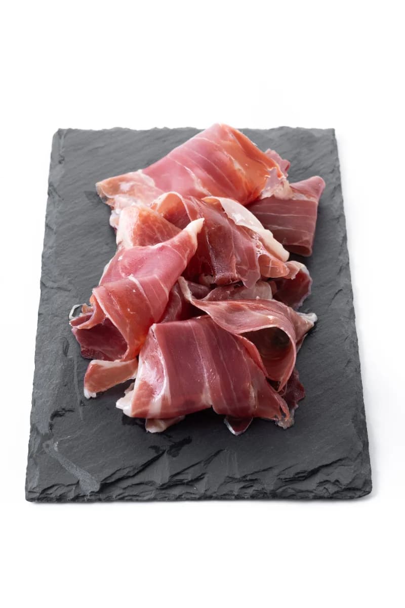 Domestic hand-cut prosciutto
